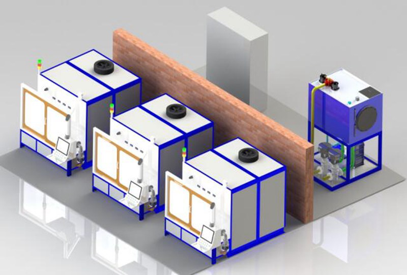 系統方案三維效果圖