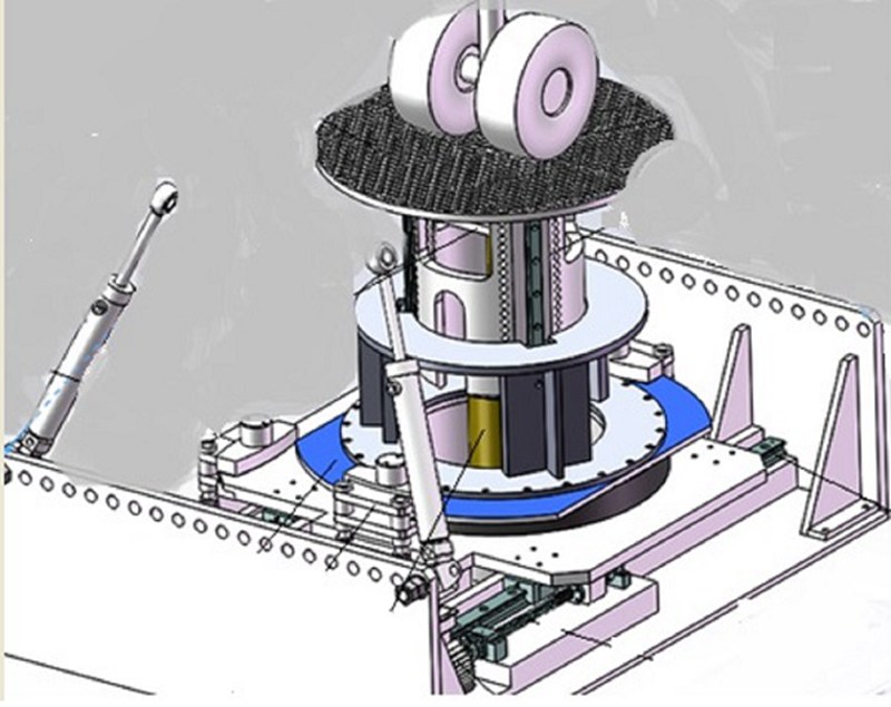 飛機前輪轉彎載荷模擬試驗臺 飛機前輪轉彎載荷模擬試驗臺